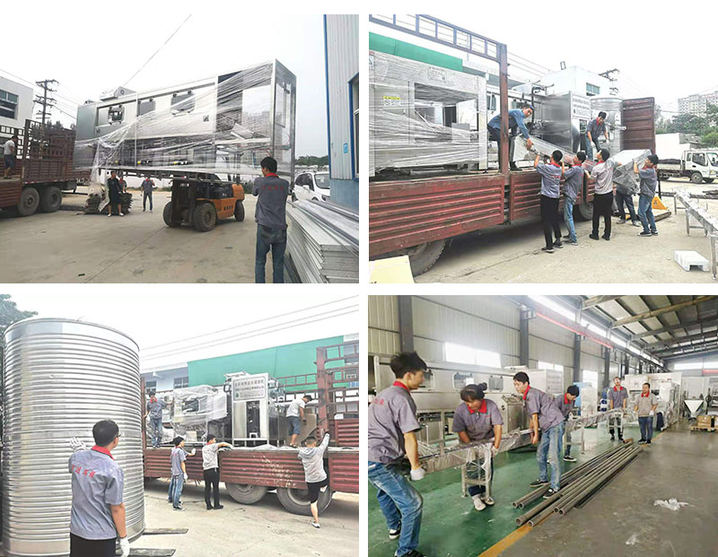 450桶大型全自動桶裝水設備結構特征