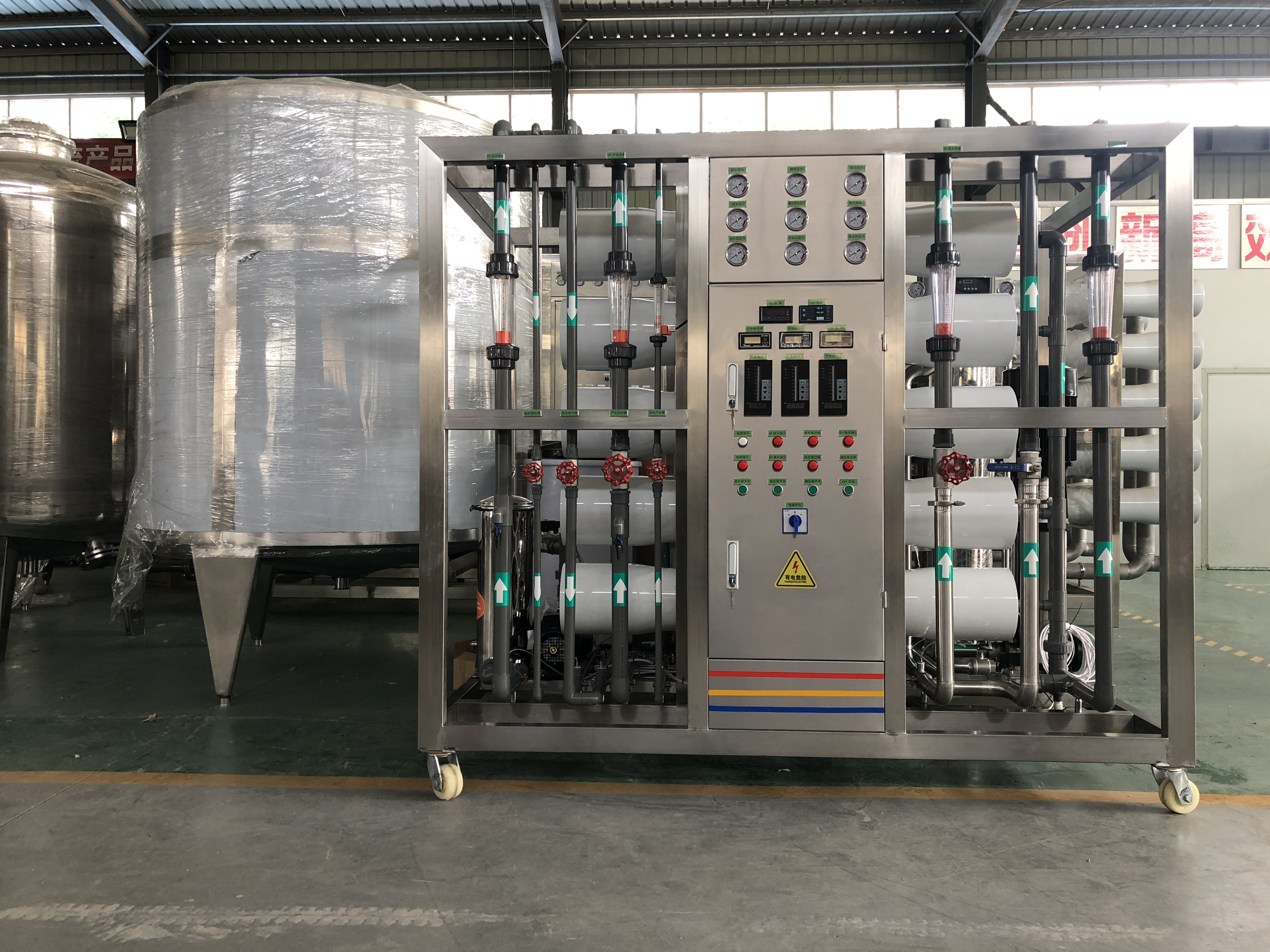 工業鋁材加工用純水設備 工業鋁材加工用純水設備